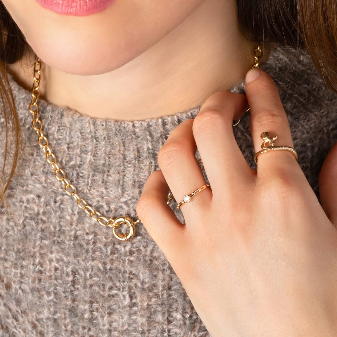 Bague serpent
