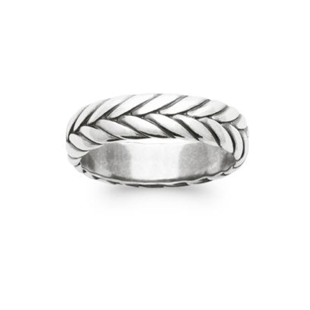 Bague Tresse Argent