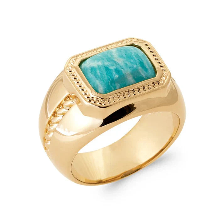 Bague en Pierre Amazonite : Signification, Bienfaits et Guide d’Achat Complet