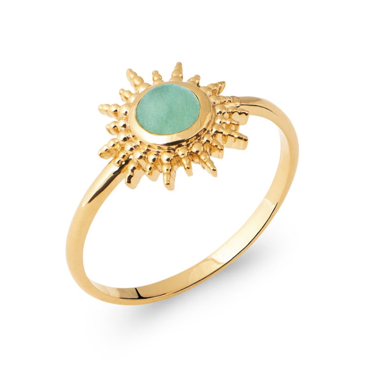 Signification de la bague avec pierre verte