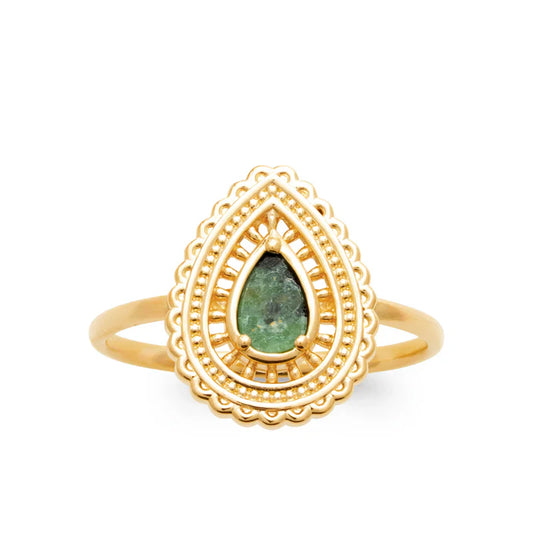 Bague en Jaspe Dalmatien : Élégance Naturelle, Énergie Positive et Symbolisme Spirituel