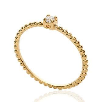 Le solitaire avec oxyde de zirconium : une bague pour toutes les occasions !