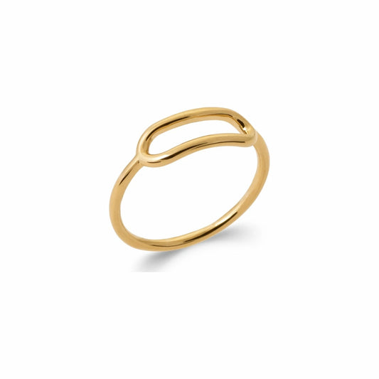 Bague moderne minimaliste