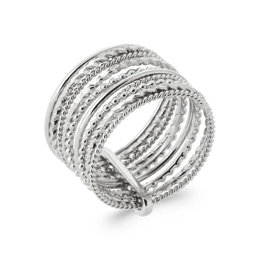 bague-semainier-femme-10-anneaux-argent-rhodie
